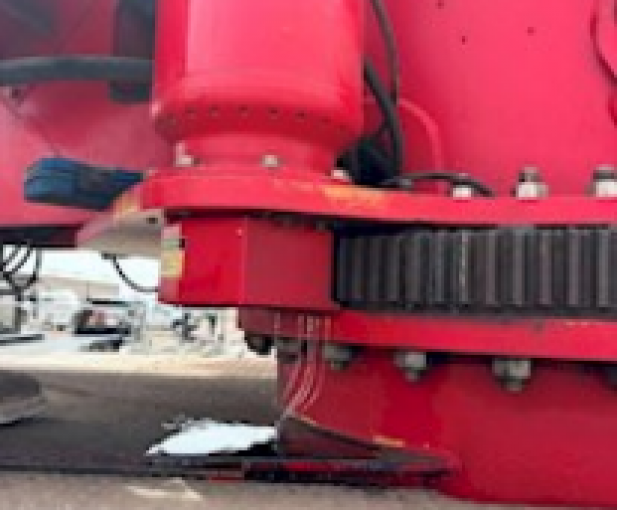 Gear oil was added to try to reduce drag during function tes
